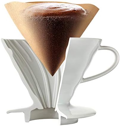 Ceramic Pour Over Coffee Maker Set With Glass Server