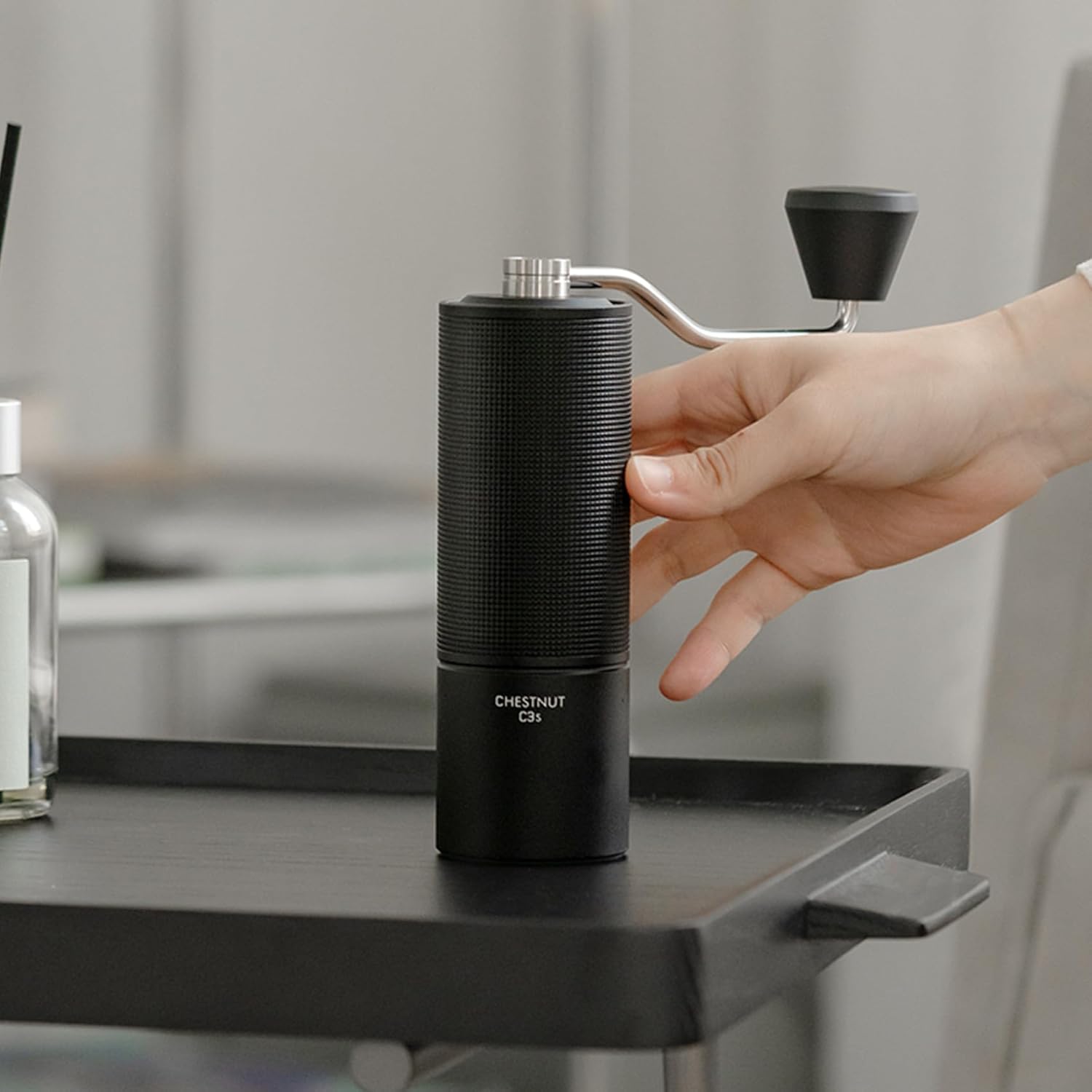 Manual Coffee Grinder With S2C Burr – Full Metal Body